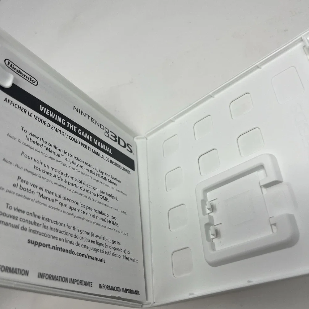Case and Manual Only *NO GAME* Super Mario 3D Land Nintendo 3DS Authentic